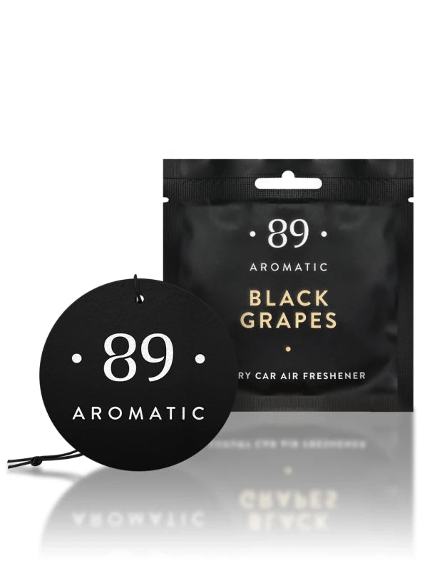 Hanging Paper Air Freshener BLACK GRAPES
