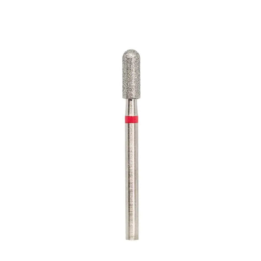 Diamond drill bit "cylinder with round end " 031 red
